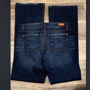 PLASTIC By Gly Juniors Sz 11 Jeans Blue Jewel Pockets GUC B13